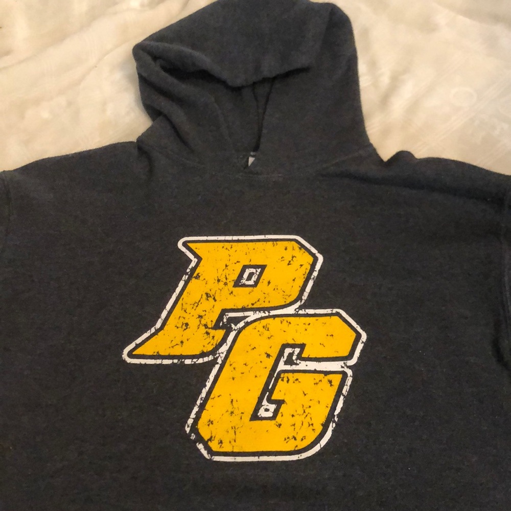New sports team sweatshirt with hood!